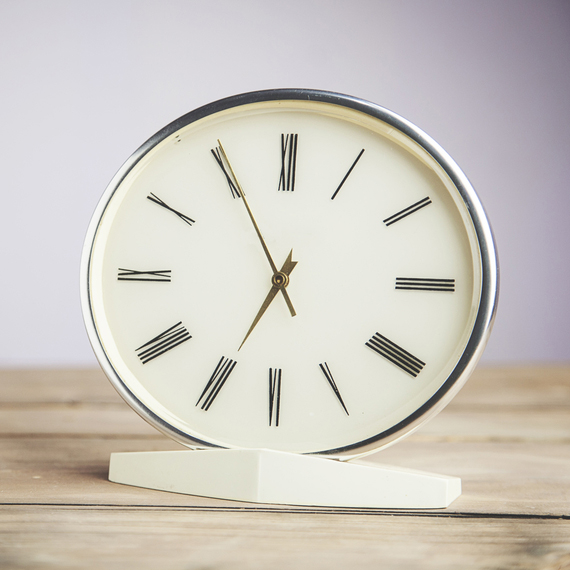 Picture of Modern Clock on Table