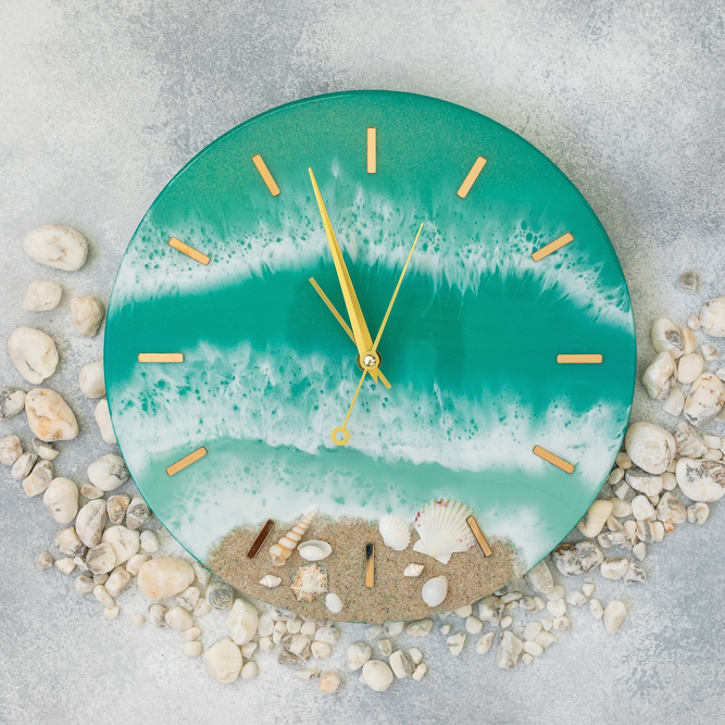 Picture of Resin Art Wall Clock